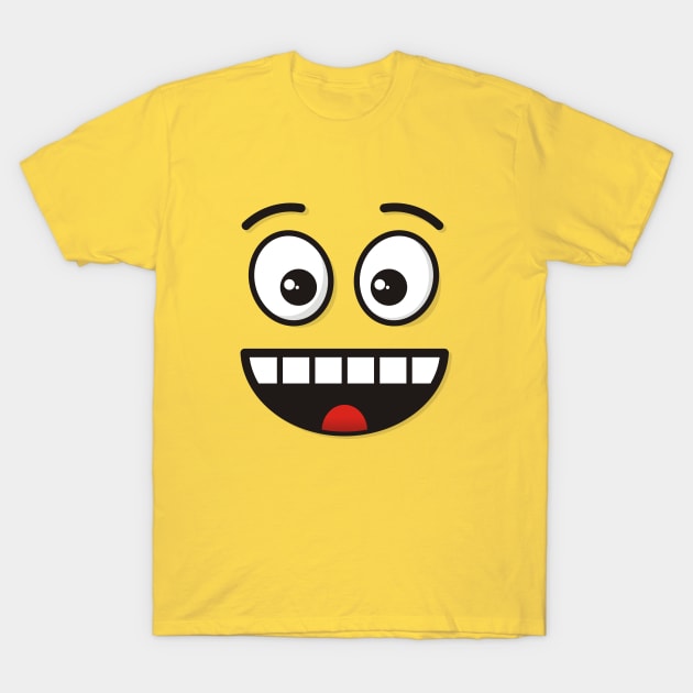 Smiling Face With Open Mouth T-Shirt by sifis